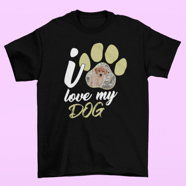 Koszulka i love my dog