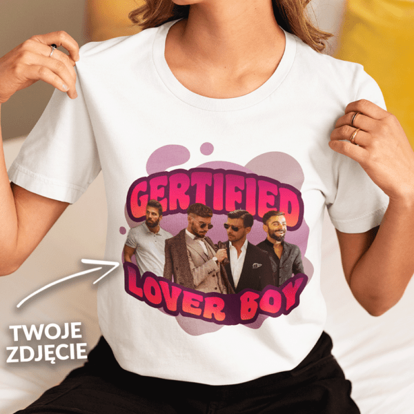 Koszulka vintage bootleg - Certified loverboy 121
