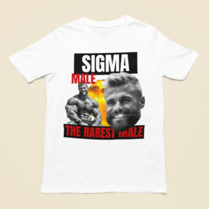Koszulka na prezent - Sigma male The rarest Male