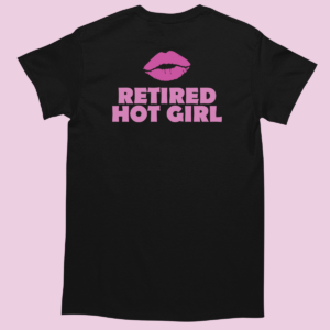 Koszulka retired Hot girl dla starej baby