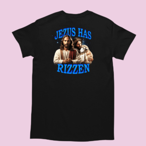 śmieszna Koszulka z Jezusem - Jezus has Rizzen
