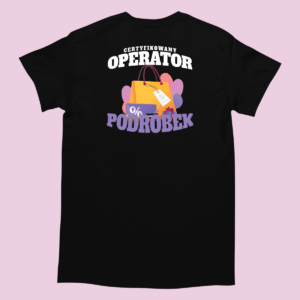Śmieszna Koszulka - Certyfikowany Operator Podróbek