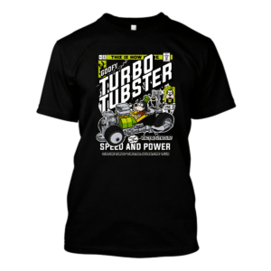 Koszulka bootleg pop art - Turbo Tubster