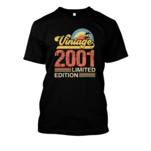 Koszulka rocznik 2001 limited urodziny