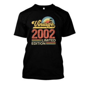 Koszulka rocznik 2002 limited urodziny