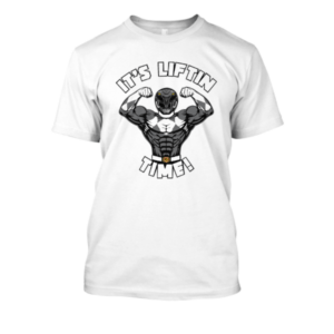 Koszulka na siłke Power ranger - Czarny