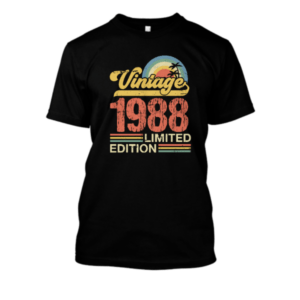 Koszulka personalizowana vintage - 1988 na urodziny