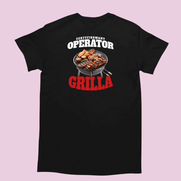 Koszulka na urodziny 0 Certyfikowany operator Grilla