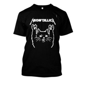 Koszulka bekowa muzyczna - meowtallica metal