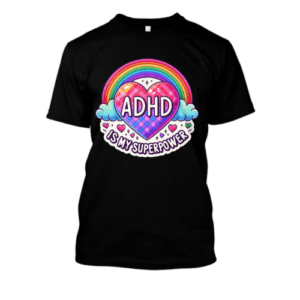 Bekowa koszulka ADHD - ADHD is my superpower