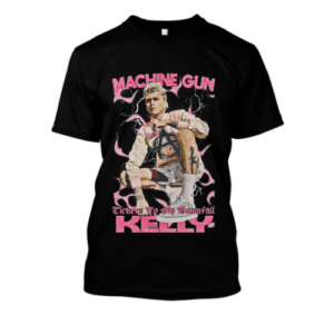 Koszulka bootleg rap / trap - Machine gun kelly MGK