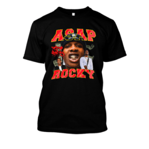 Koszulka merch rap Asap Rocky bootleg