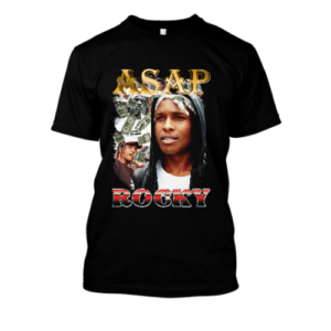 Koszulka merch rap Asap Rocky 1 bootleg