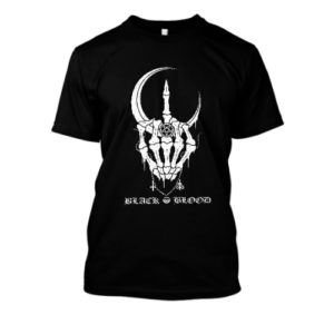 Koszulka merch rock metal black blood