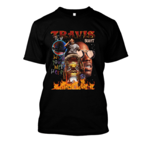 Koszulka merch bootleg - travis scott