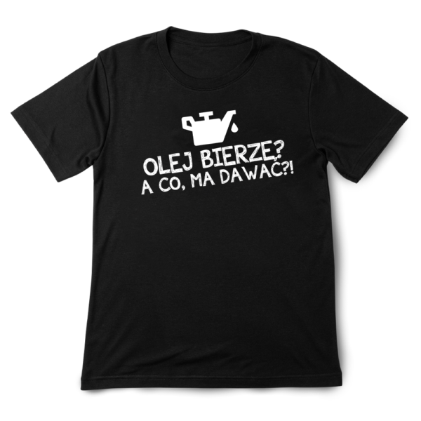 Koszulka moto - Olej bierze?