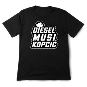 Koszulka moto - Diesel musi kopcic