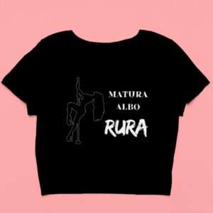 Koszulka Crop Top dla niej – Matura albo rura