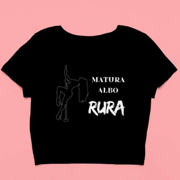 Koszulka Crop Top dla niej – Matura albo rura